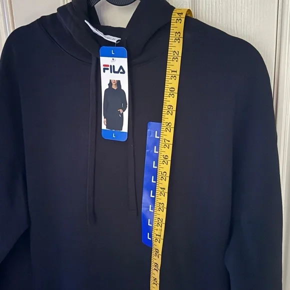 NWT FILA black hoodie L - Picture 7 of 10